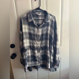 AE oversized flannel
